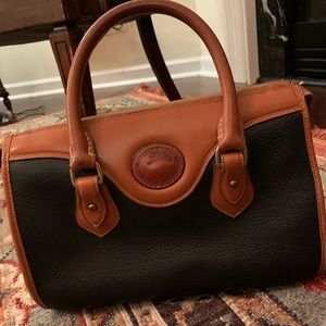 Dooney and Bourke Macy and brown handbag